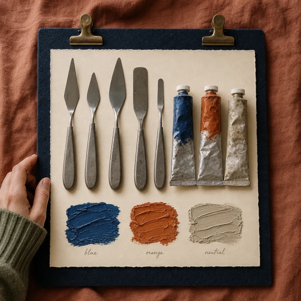Bonus 3 - The Palette Knife & Color Guide